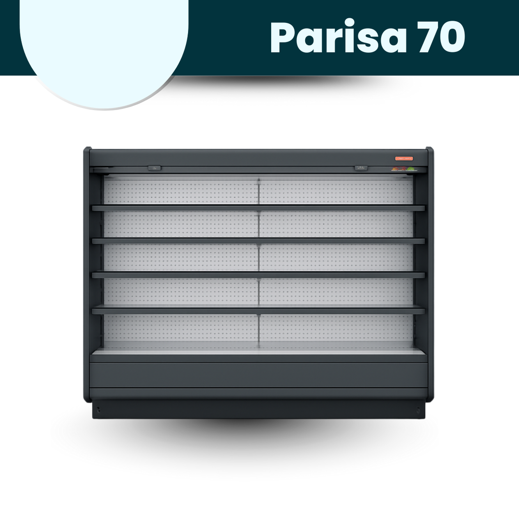ColdCo Parisa 70 Open Deck Cabinet Gray 2.png