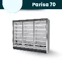 ColdCo Parisa 70 Hinged Door Cabinet Gray 2.webp