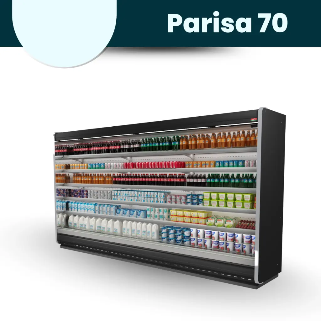 ColdCo Parisa 70 Open Deck Cabinet black 2 .webp