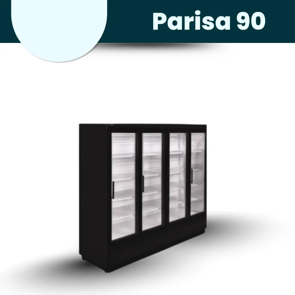 ColdCo Parisa 90 Hinged Door Cabinet Black 2.webp