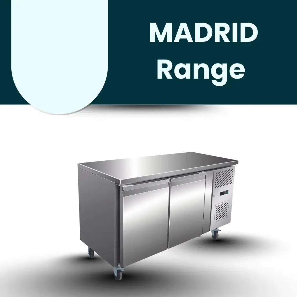 Coldco Madrid 2dr plug in catering fridge 