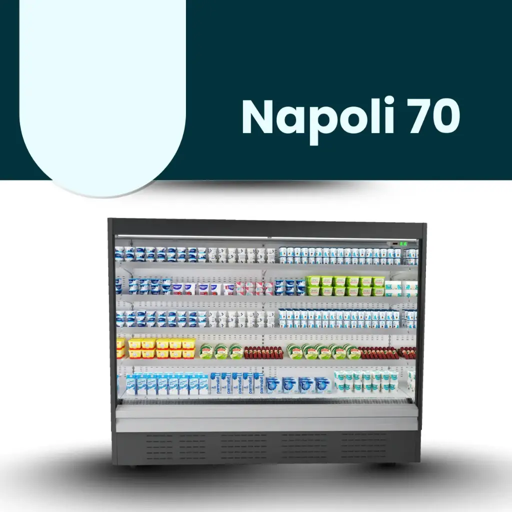 ColdCo Napoli 70 Open Multideck plug in chiller 2812