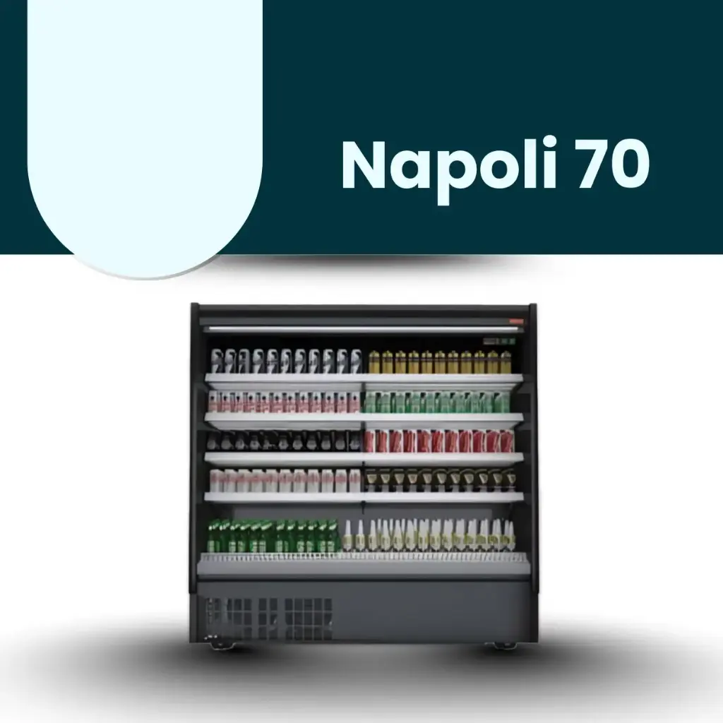 ColdCo Napoli 70 Sliding door Multideck plug in chiller 2812