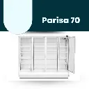 ColdCo Parisa 70 Hinged Door Cabinet 2500W white 2050H