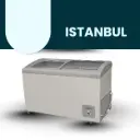 Istanbul Slim Ice Cream Chest Freezer 1075