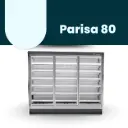 Coldco Parisa 80 Hinged Door Cabinet 3750mm Graphite Grey 2200mm