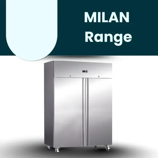 [CCMILAN1482D] Coldco Milan 2dr plug in catering freezer 1480x830x2010 1476.3L -18/- 22 230V