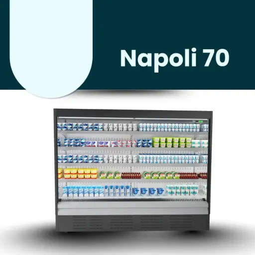 [CCNAPOLIO1875] ColdCo Napoli 70 Open Multideck plug in chiller 1875